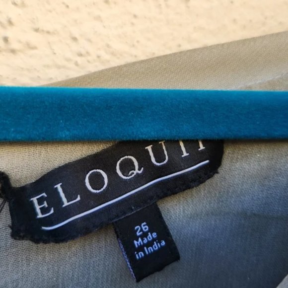 Eloquii Sparkle floral shift dress *BLOGGER FAVE*(Please read description) - Picture 5 of 16